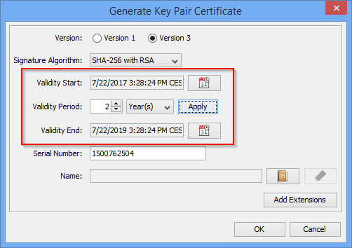 keystore explorer import certificate chain